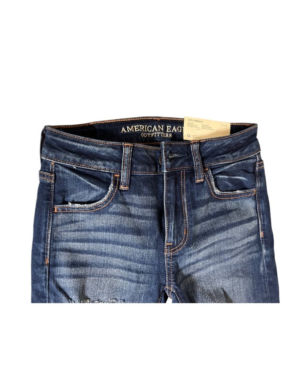 NWT American Eagle‎ Low Rise Super Stretch Jeggings - Size 0 Short